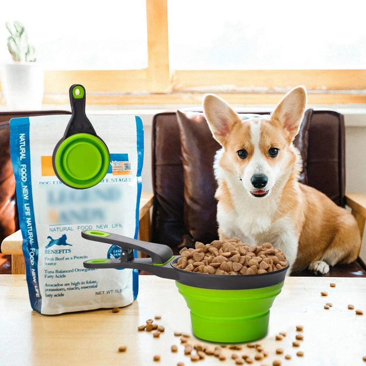 3 In 1 Pet Food Scoop