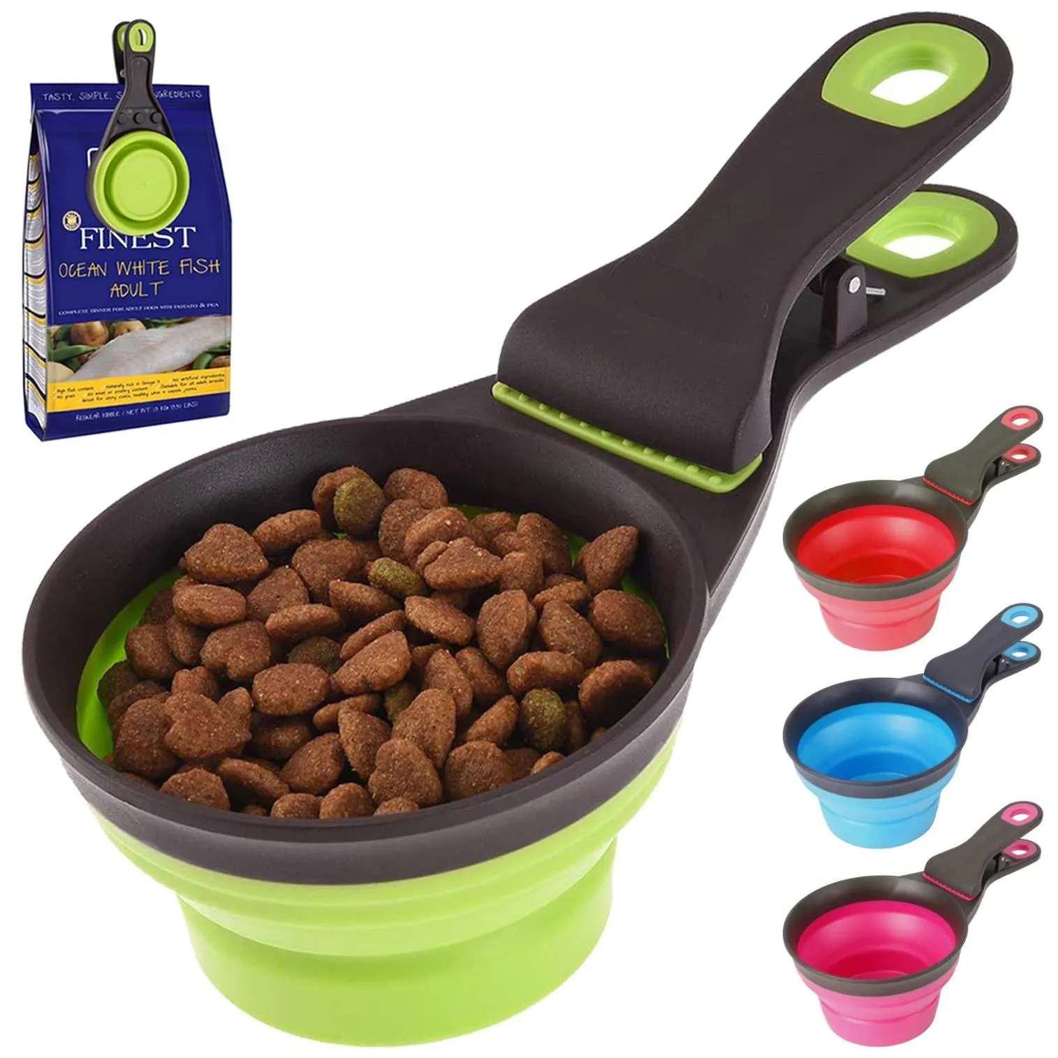 3 In 1 Pet Food Scoop