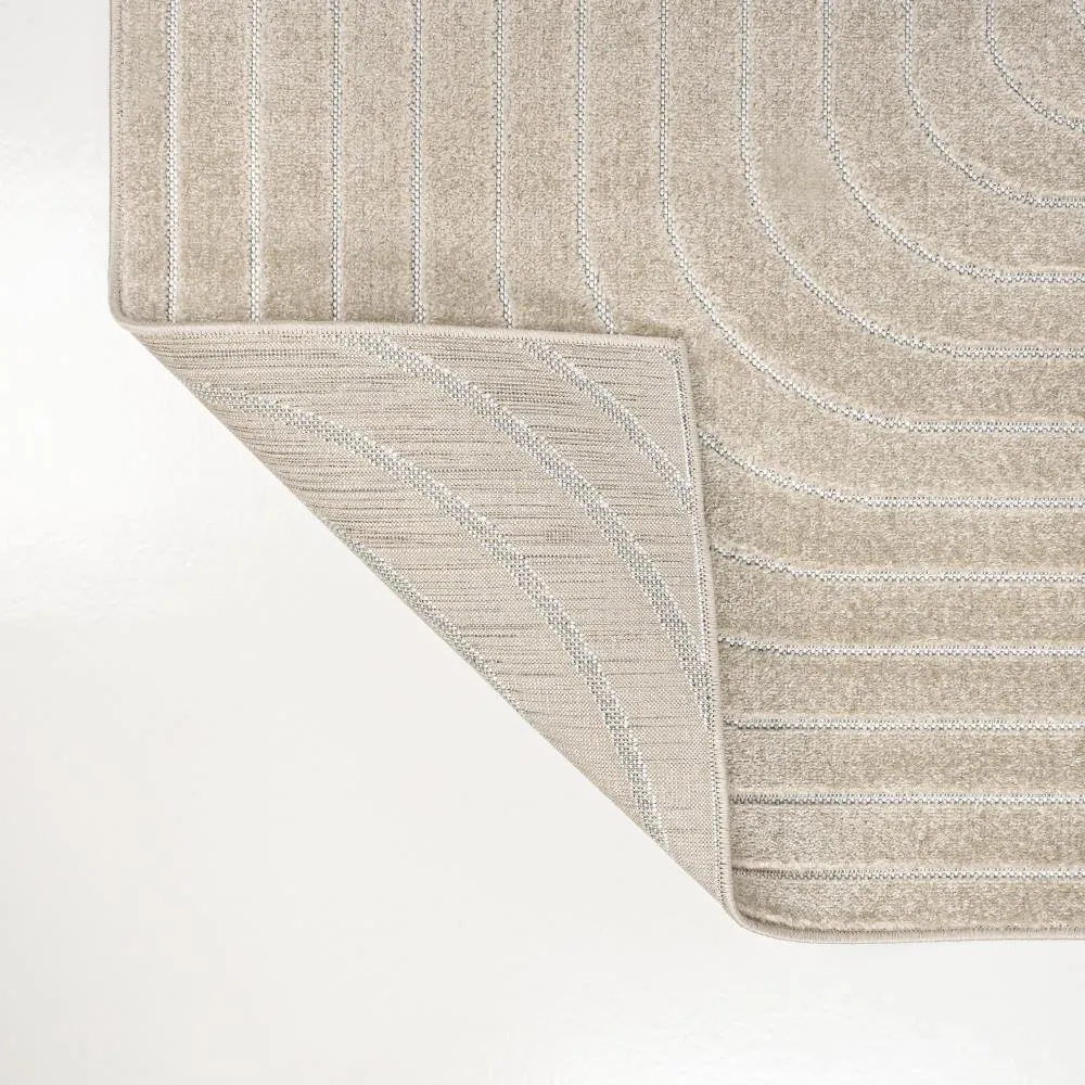 Akan Minimalist Angle Geometric Rug