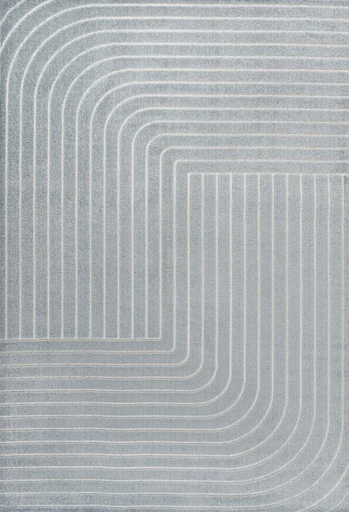 Akan Minimalist Angle Geometric Rug