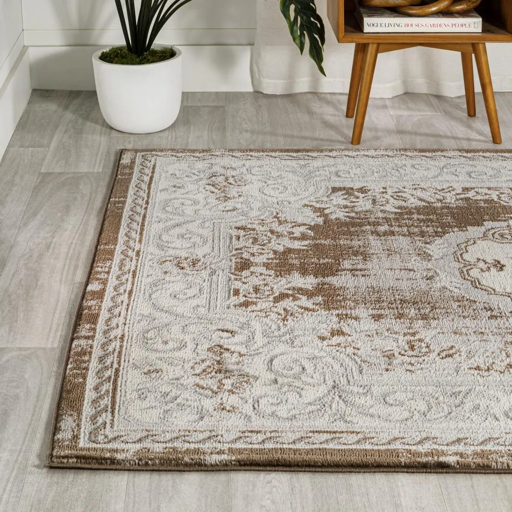 Amur Rosalia Cottage Medallion Area Rug