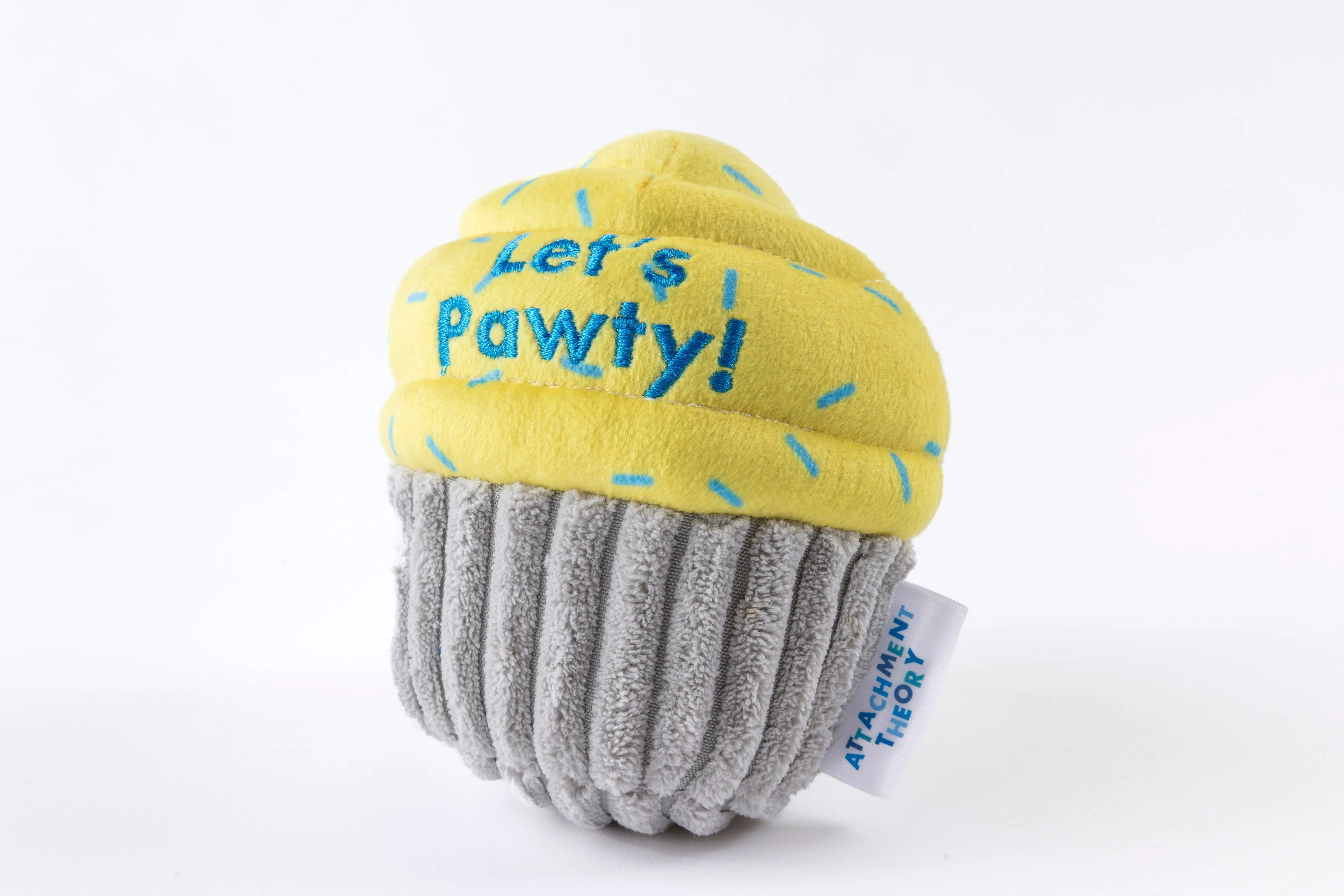 Attachment Theory Plush Let's Pawty! Cupcake Toy for Dogs