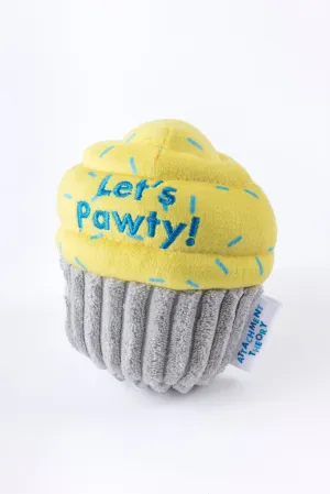 Attachment Theory Plush Let's Pawty! Cupcake Toy for Dogs