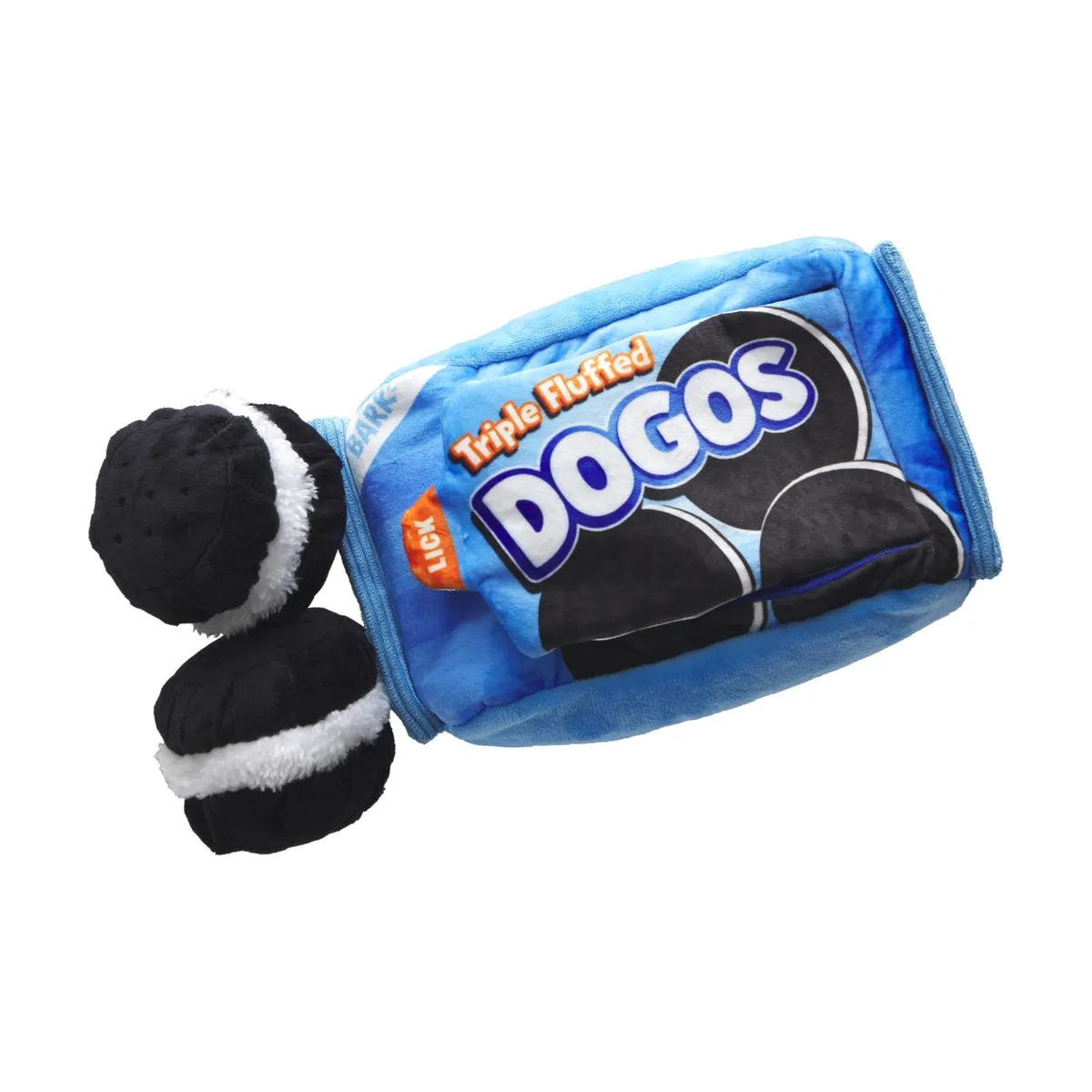 BARK Dogo Dunkers Plush Dog Toy (3 pack)