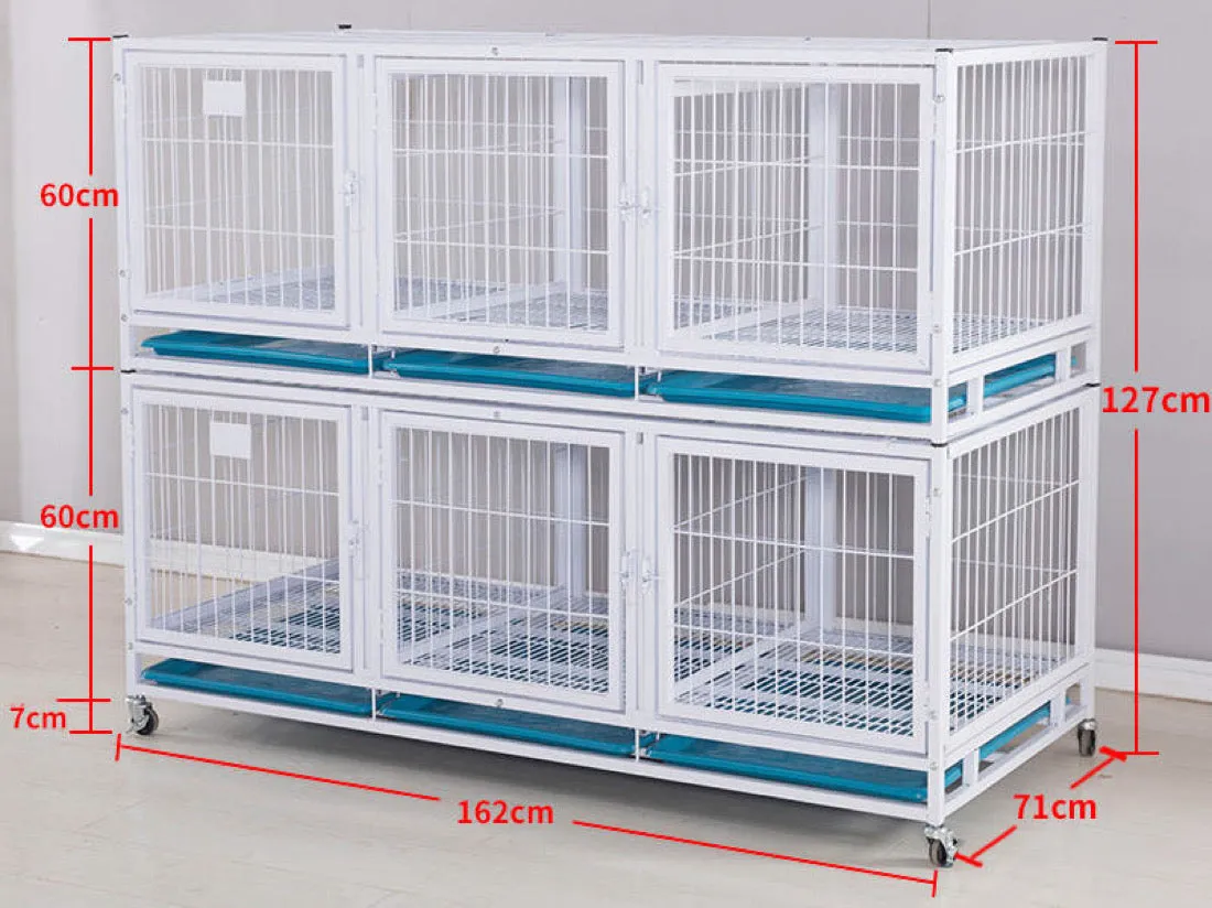 Base Range Stackable multipurpose breeders boarding groomers livestock pets cages many configurations & sizes