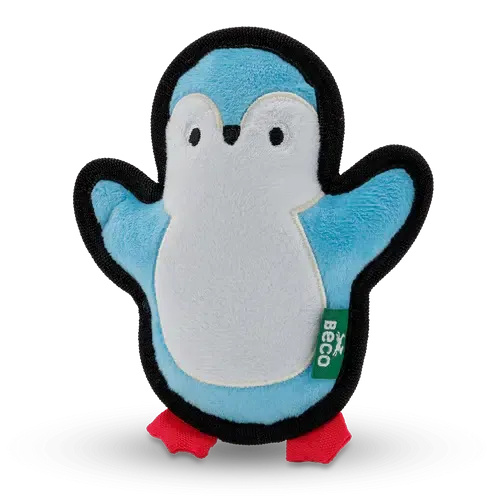 Beco - Recycled Rough & Tough - Peggy the Penguin Dog Toy