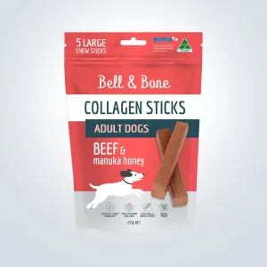 Bell & Bone Collagen Sticks - Beef & Manuka