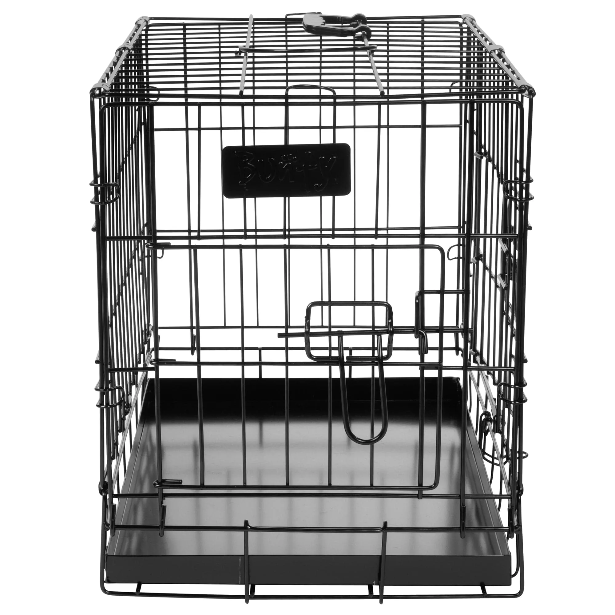 Bunty Metal Dog Cage Crate Bed Portable Pet Puppy Training Travel Carrier Basket