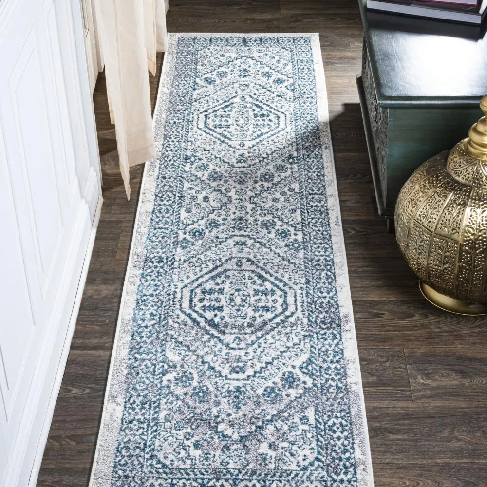 Chitado Boho Cottage Medallion Area Rug