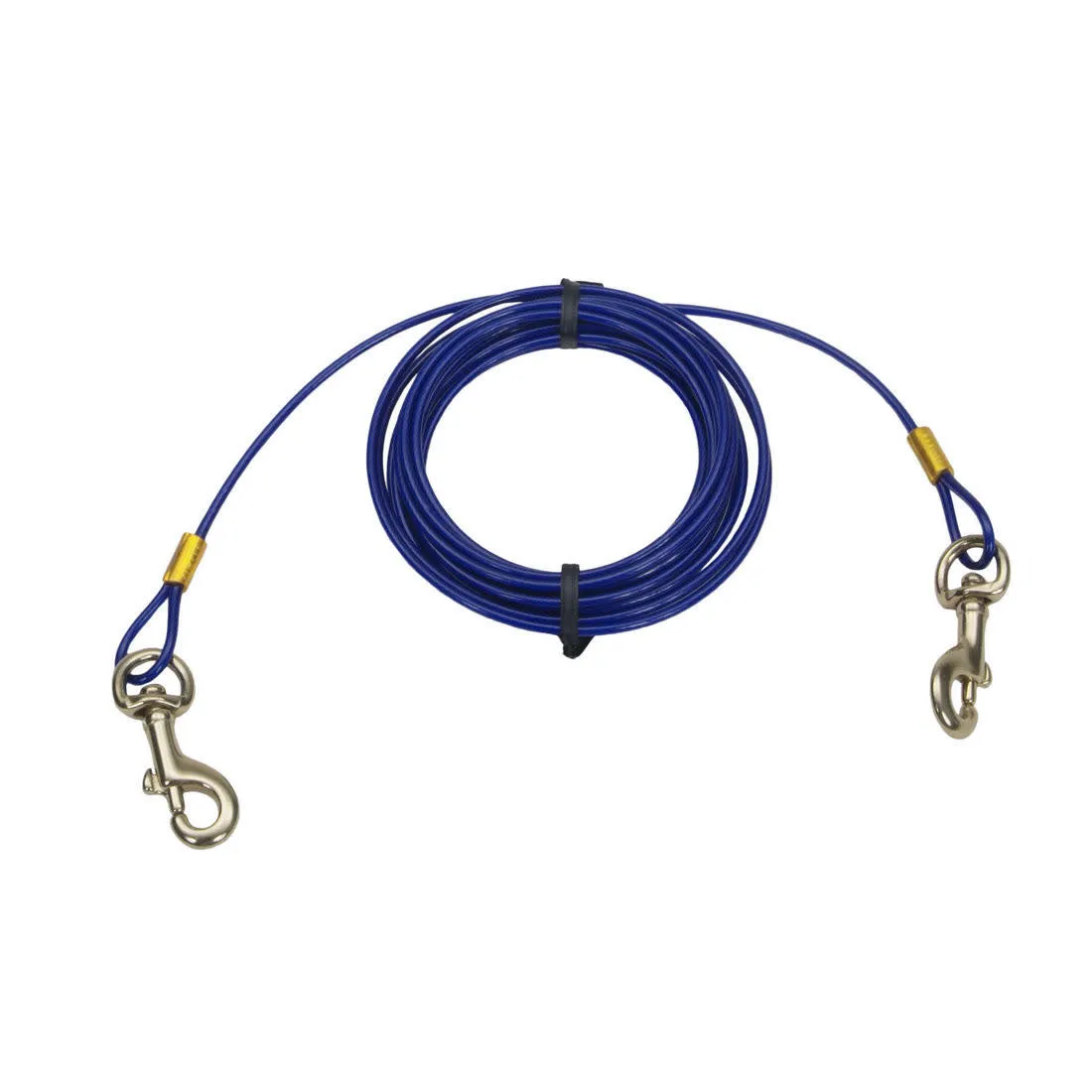 Coastal Pet Products Titan Medium Cable Dog Tie Out in Blue