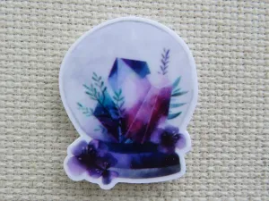 Crystal Ball Needle Minder, Cover Minder, Magnet