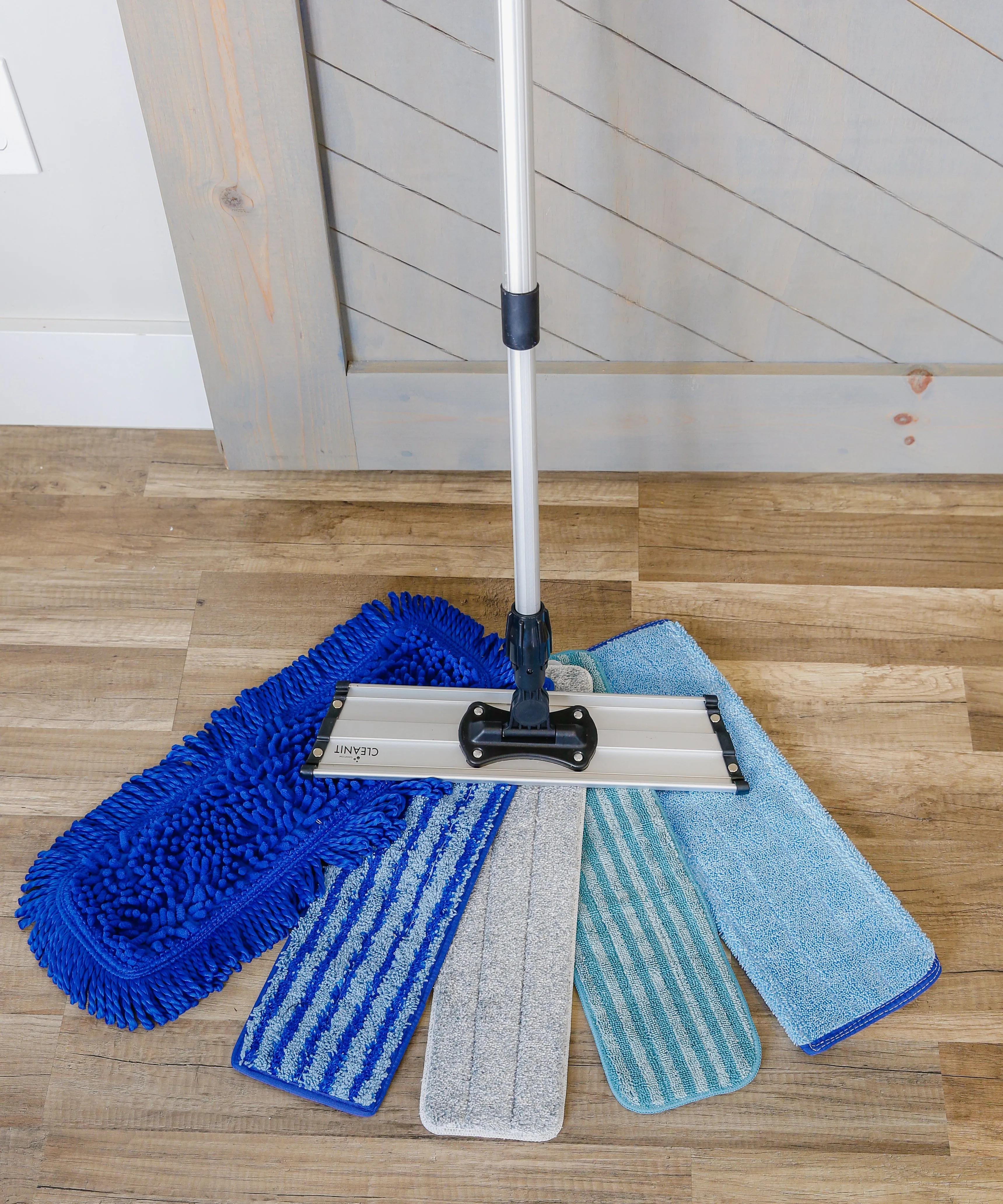 Don Aslett 18" Professional Strength Microfiber Mop Bundle