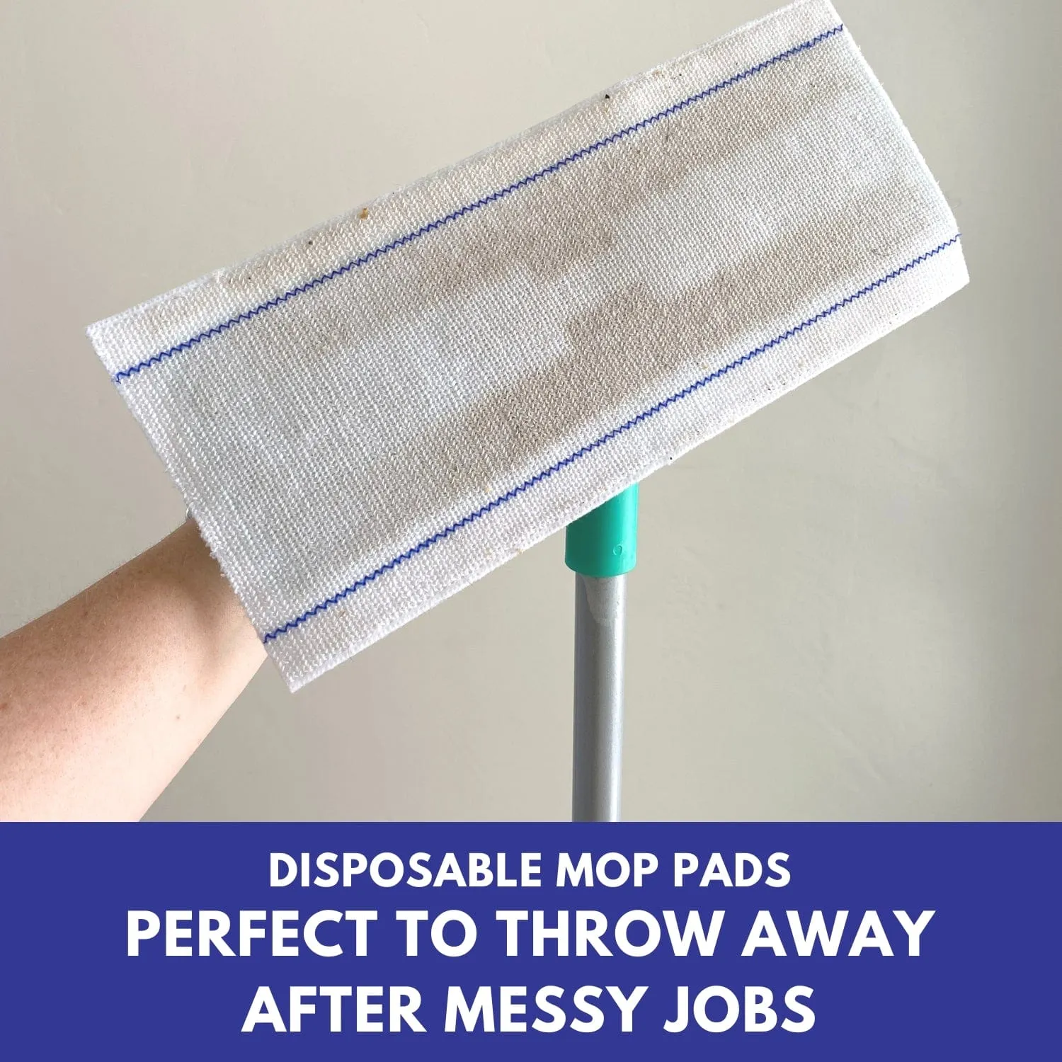 Don Aslett Disposable Mop Pads 10 Pack