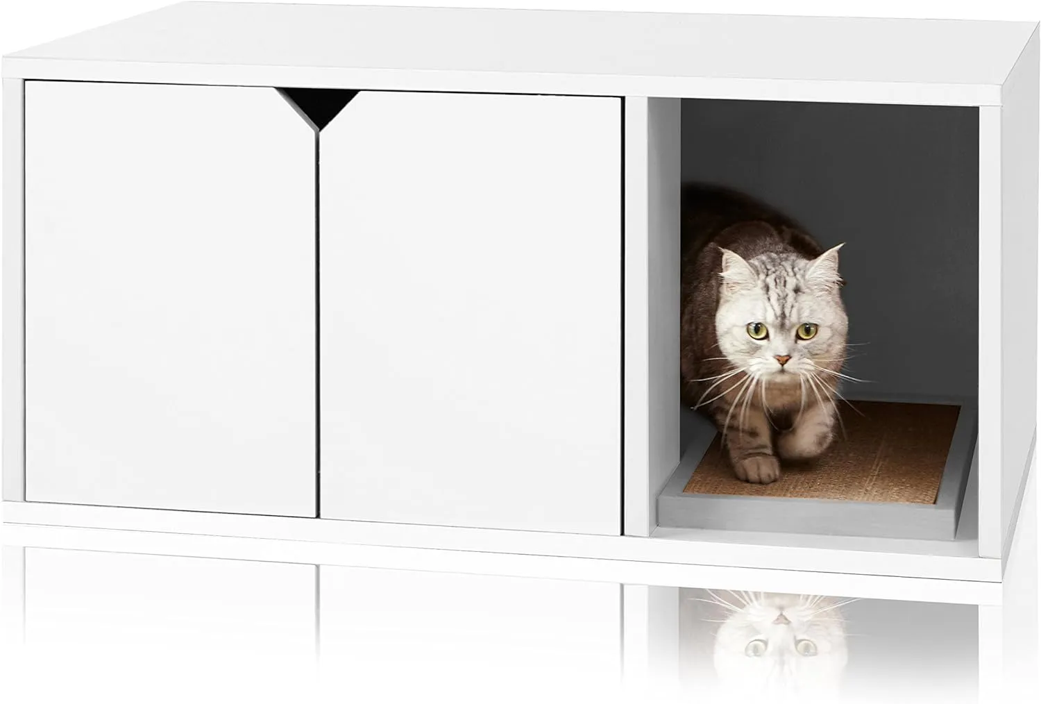 Eco Friendly Modern Cat Litter Box Furniture