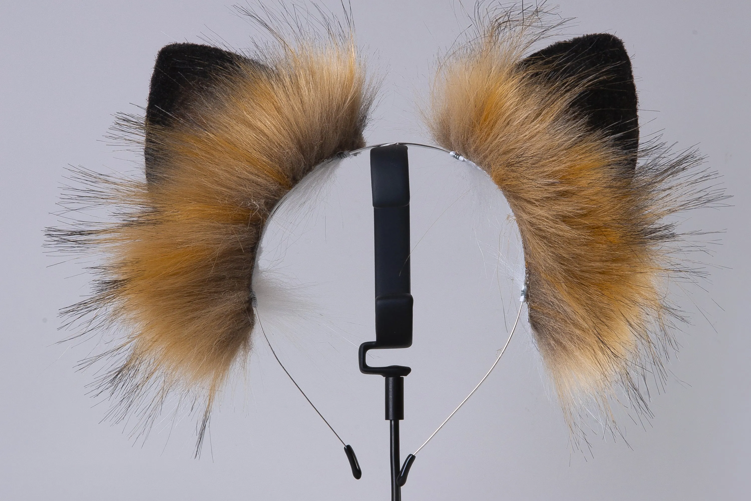 faux fur fox ear headband wolf ear kitten ear faux cat ear neko ear petplay animal ear kitten play ear anime cosplay ear kittenplay ear ddlg