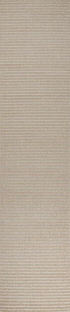 Fedir Minimalist Scandi Striped Navy/ivory 2 ft. x 8 ft. Runner Rug