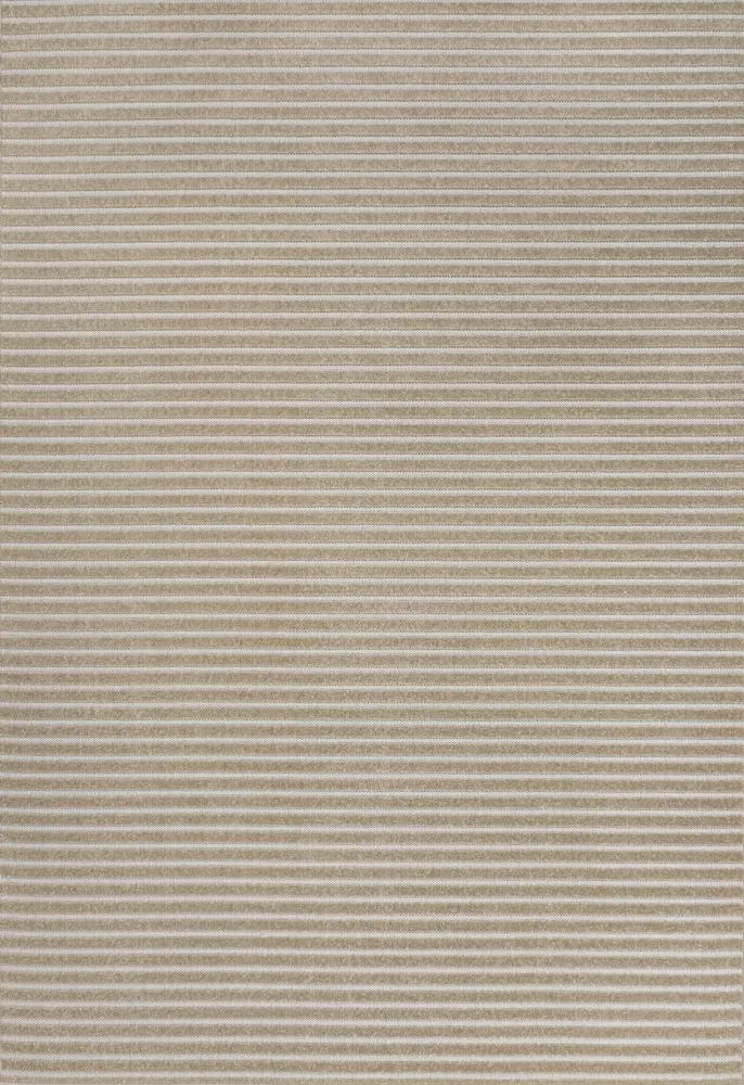 Fedir Minimalist Scandi Striped Navy/ivory 2 ft. x 8 ft. Runner Rug