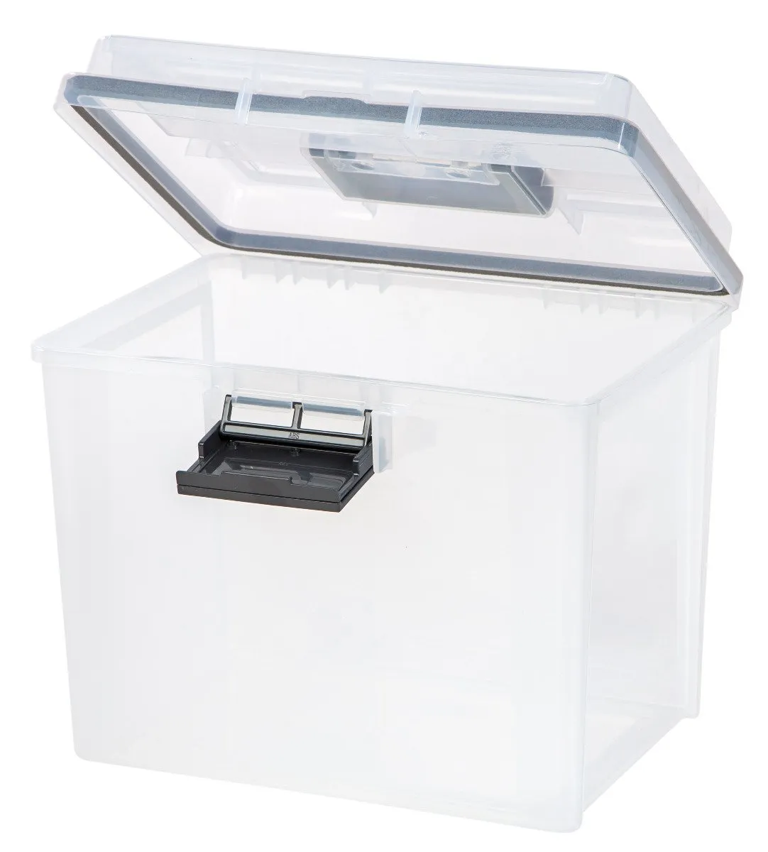 File Box (Letter) with Handle and Organizer, WeatherPro® - 19 QT - Gasket Box