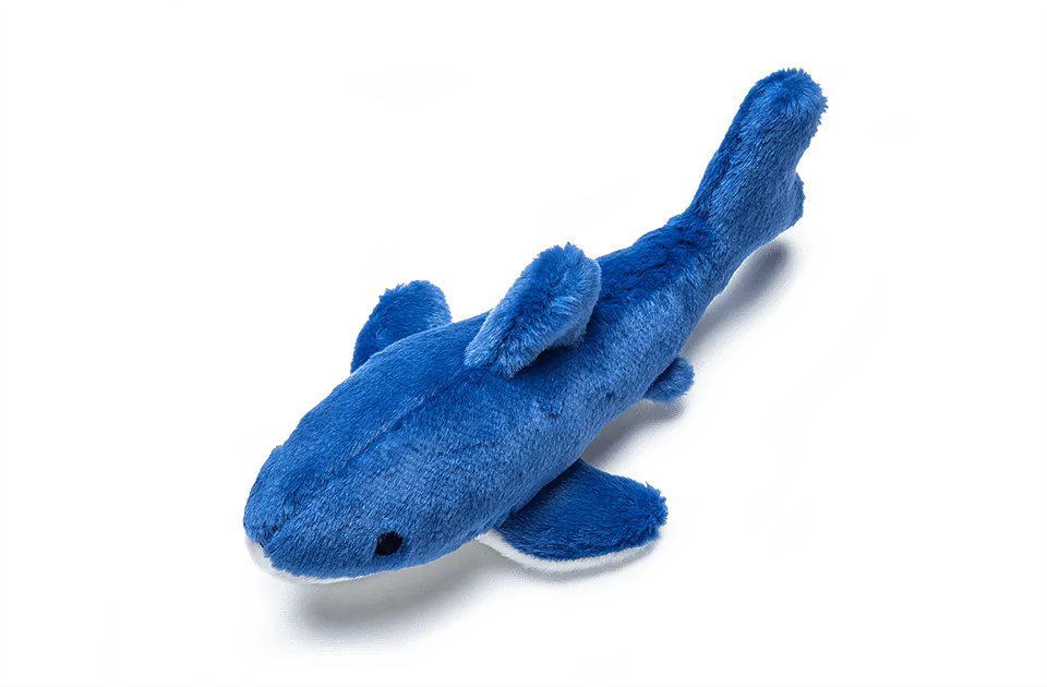 Fluff & Tuff Baby Bruce Shark Plush Dog Toy