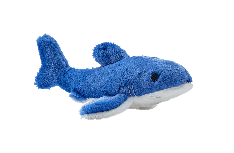 Fluff & Tuff Baby Bruce Shark Plush Dog Toy