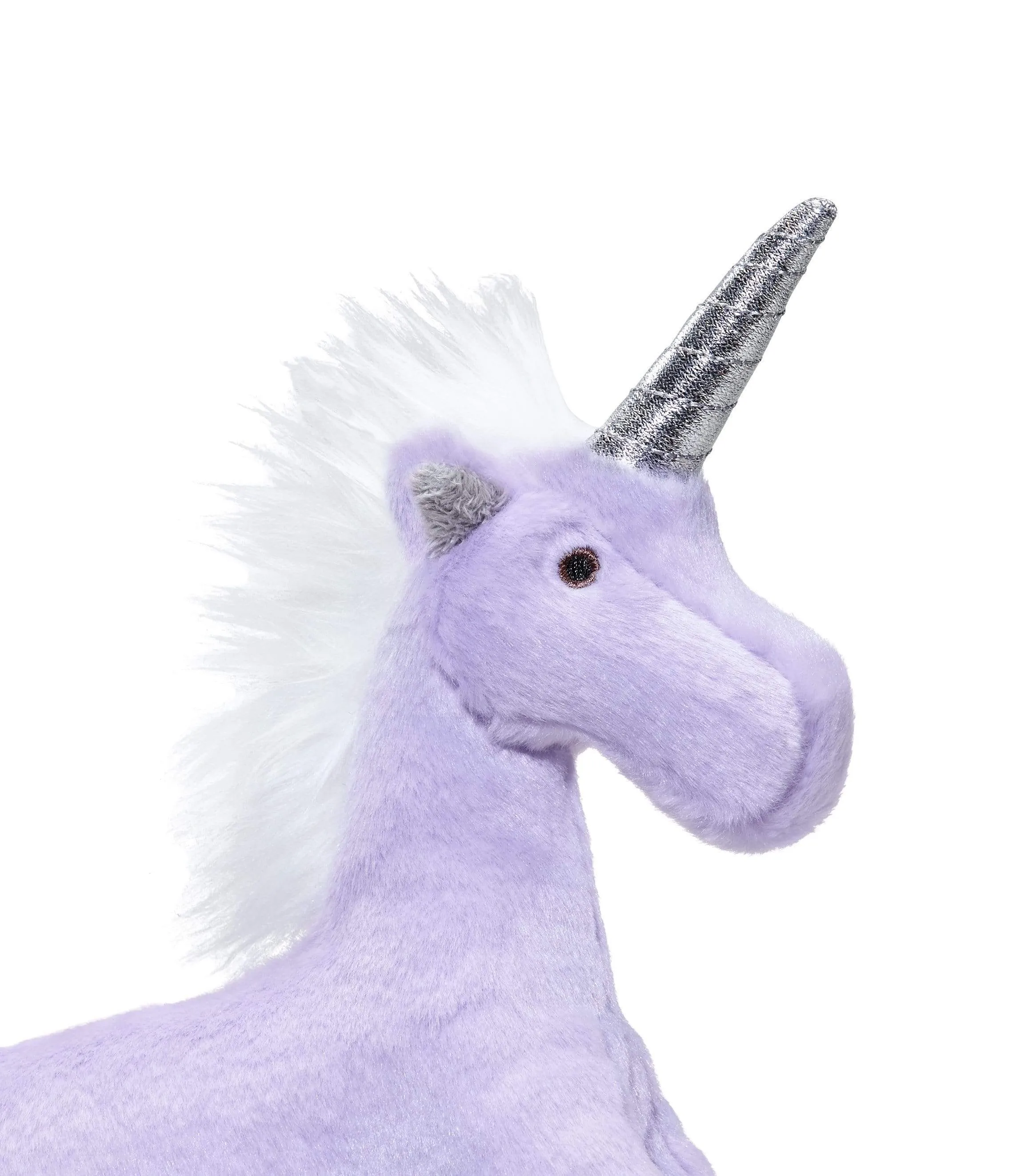 Fluff & Tuff Violet Unicorn Plush Dog Toy