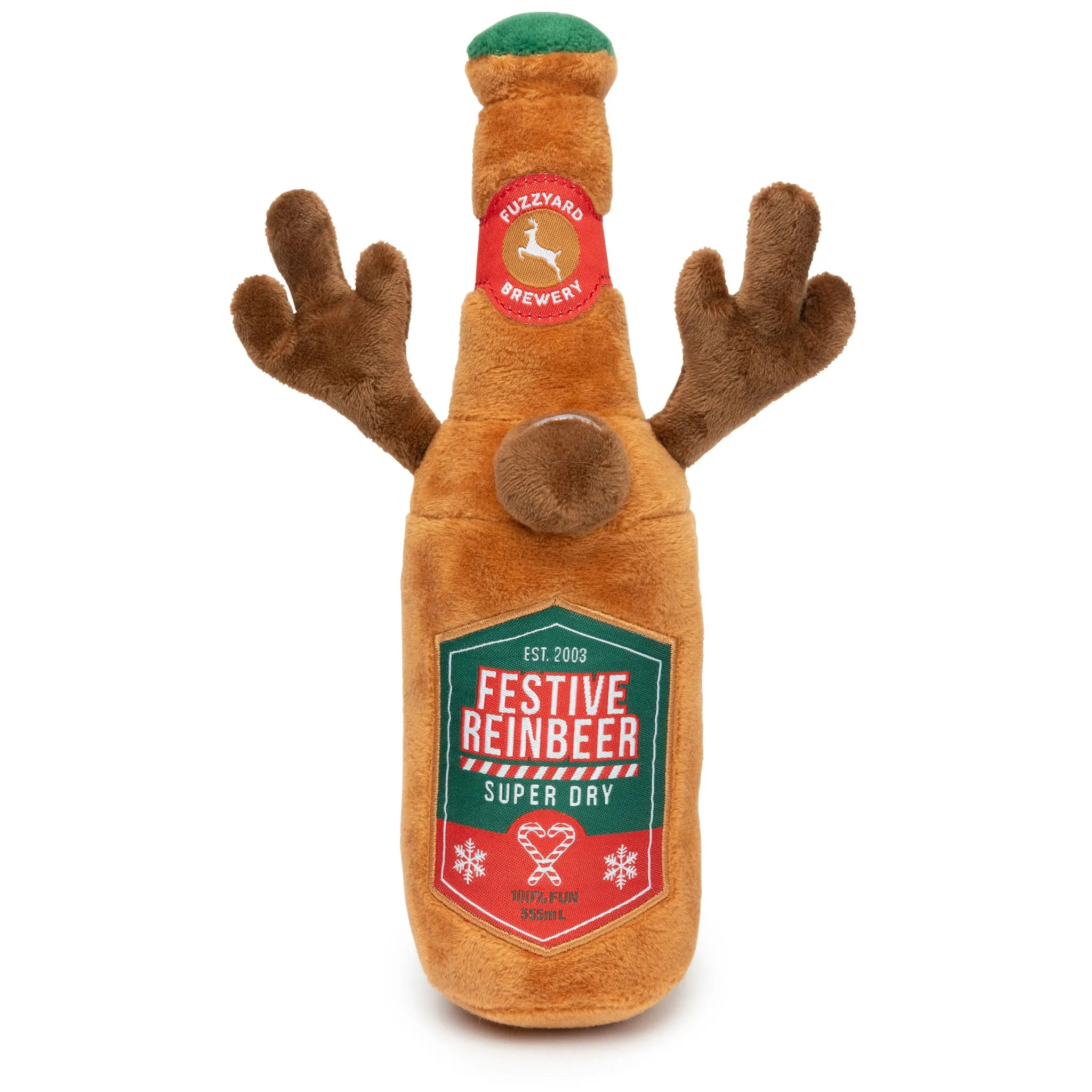 Fuzzyard Festive Reinbeer Dog Toy