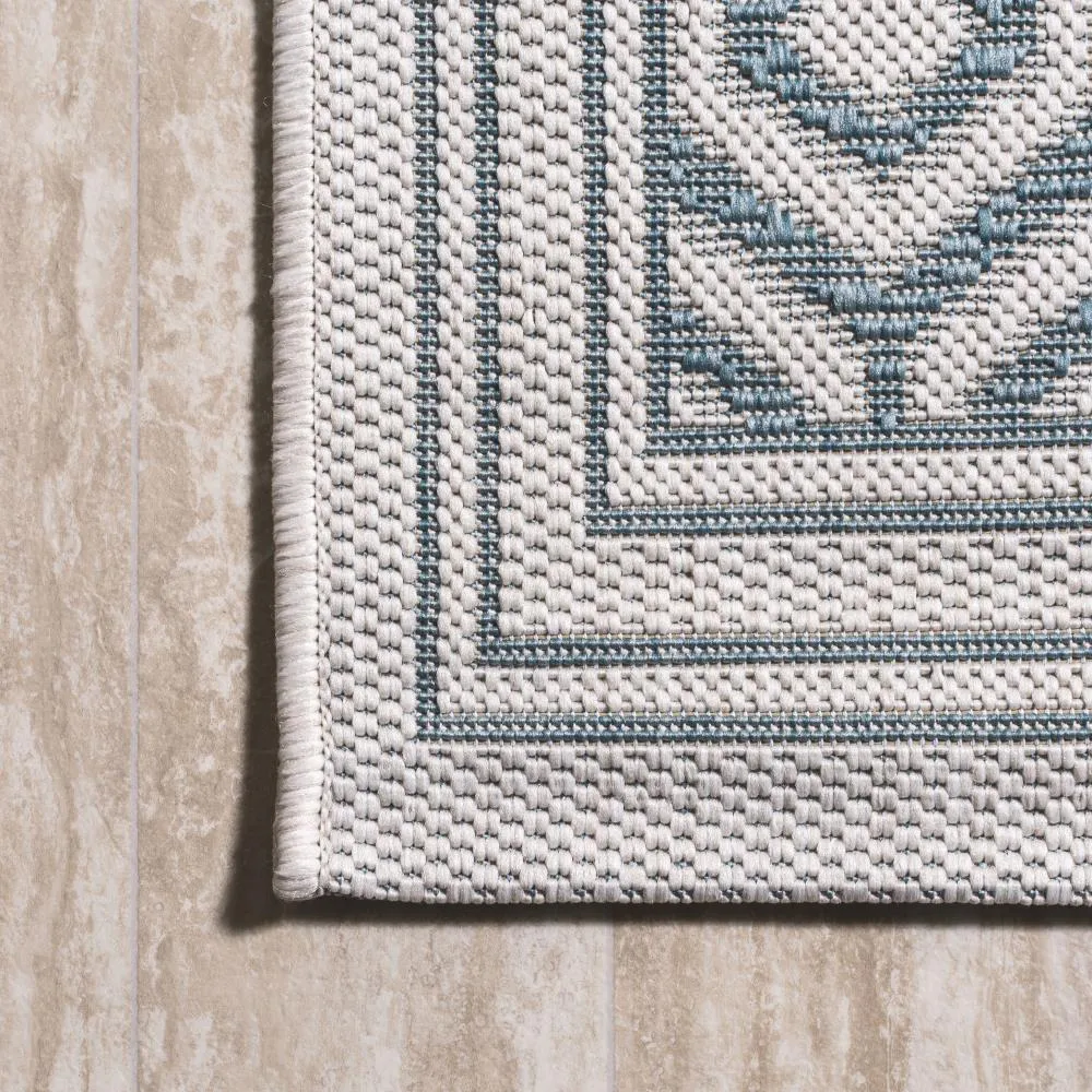 Horace diamond Trellis Indoor/outdoor Area Rug