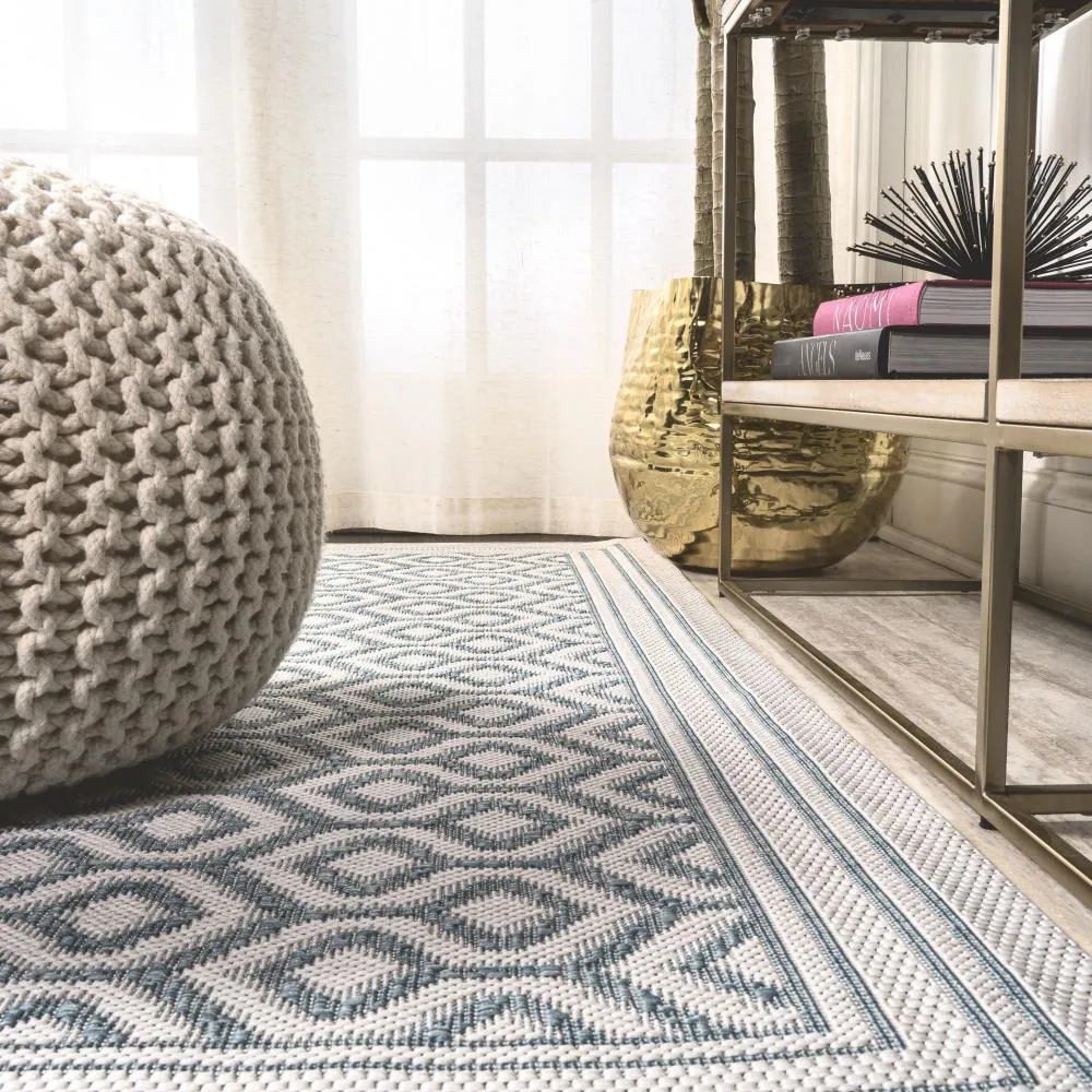 Horace diamond Trellis Indoor/outdoor Area Rug