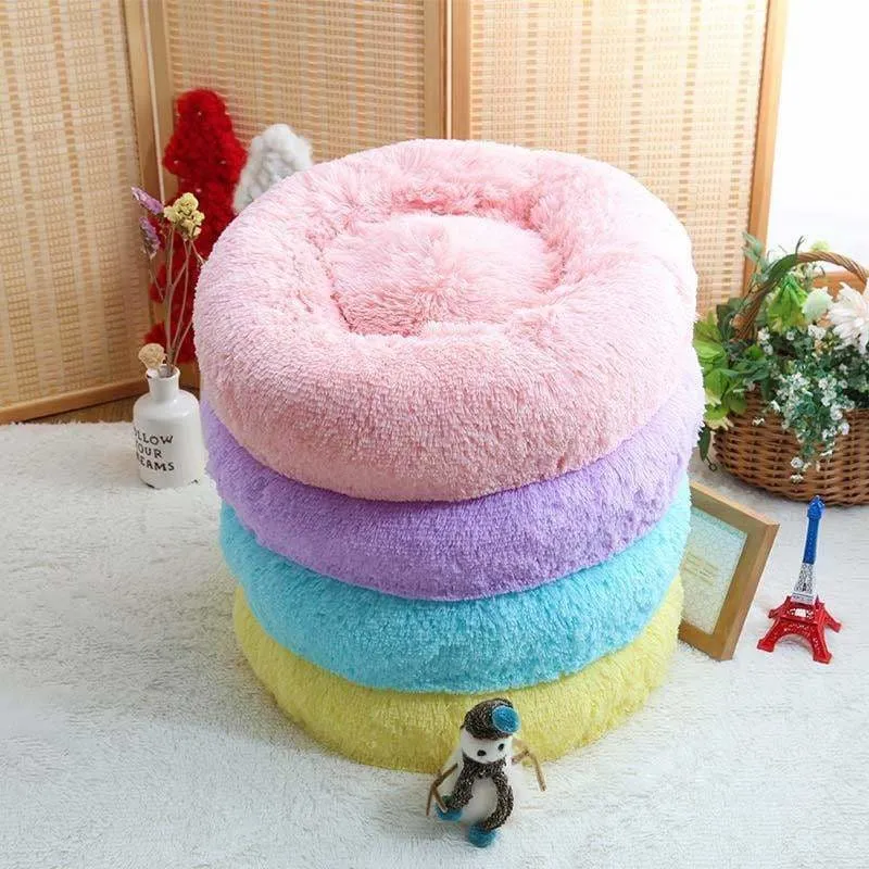 Kennel Round Plush Nest Bed