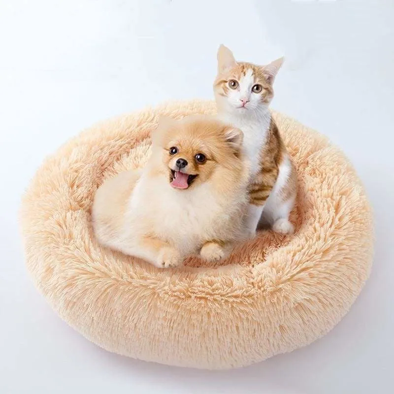 Kennel Round Plush Nest Bed