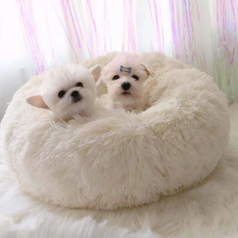 Kennel Round Plush Nest Bed