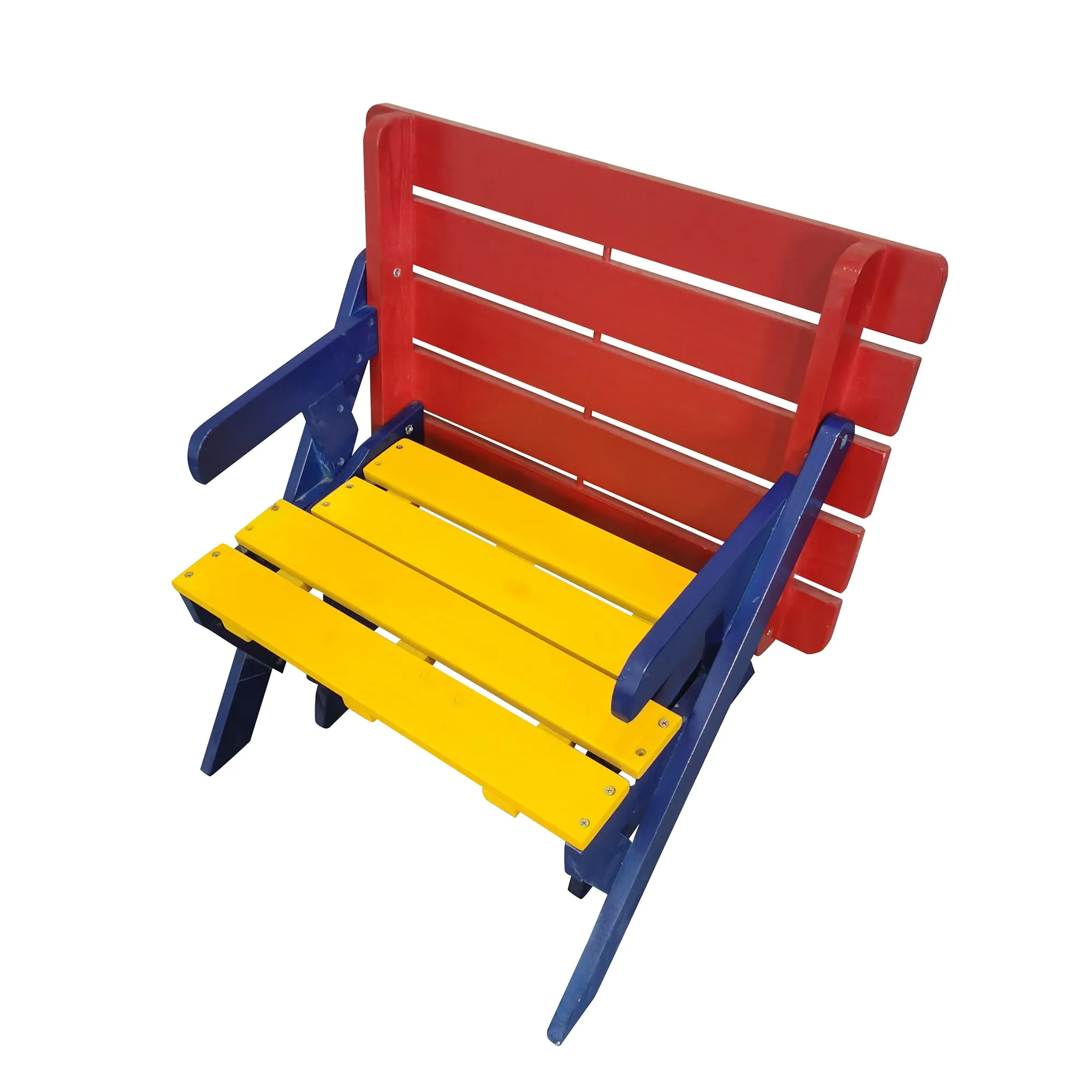 KID'S MULTI-FUNCTIONAL  ARM CHAIR,TABLE  2 BENCHES (All-in-one)