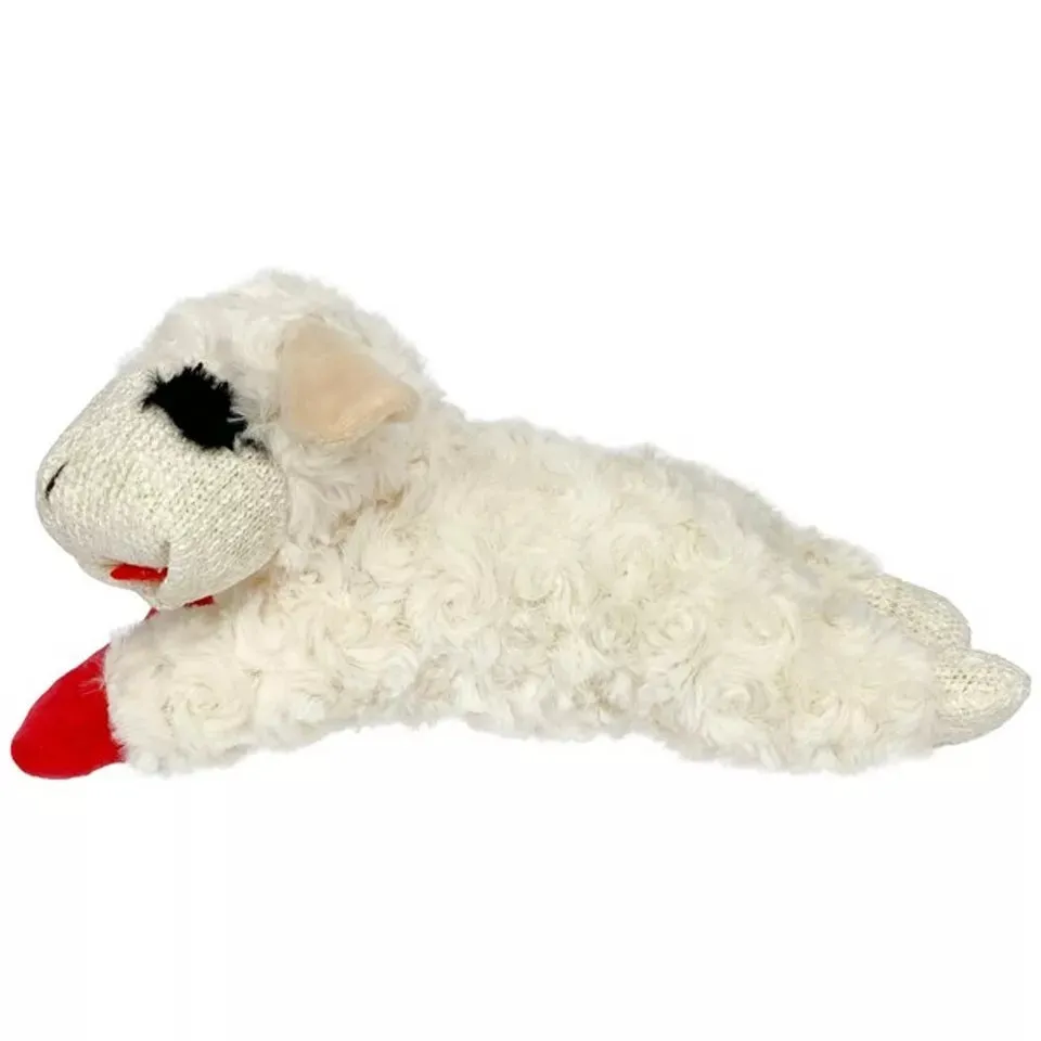 Lamb Chop Ultra Plush Dog Toy with Squeaker 3 Sizes