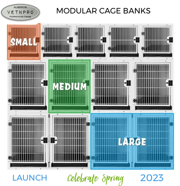 NEW product LAUNCH ! Modular Multilevel Cages Banks ‘Celebrate the Colours of Spring’ Most colours available - check them out!