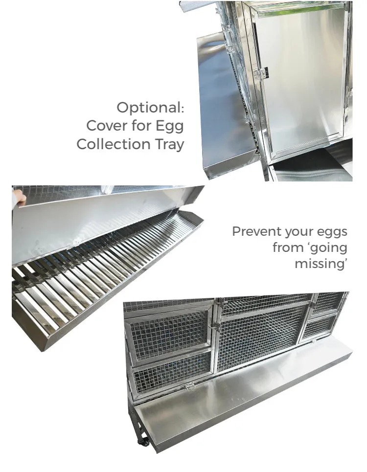 NEW! Top Class Dog Rabbit Chicken Breeders Cages Single Level