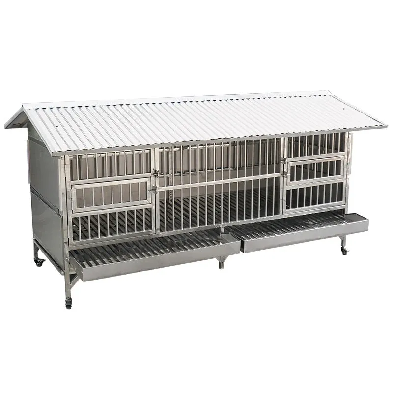 NEW! Top Class Dog Rabbit Chicken Breeders Cages Single Level