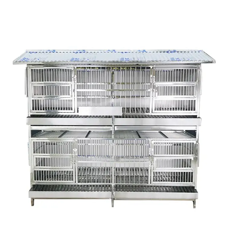 NEW! Top Class Stacked Multilevel Dog Rabbit Chicken Breeders Cages