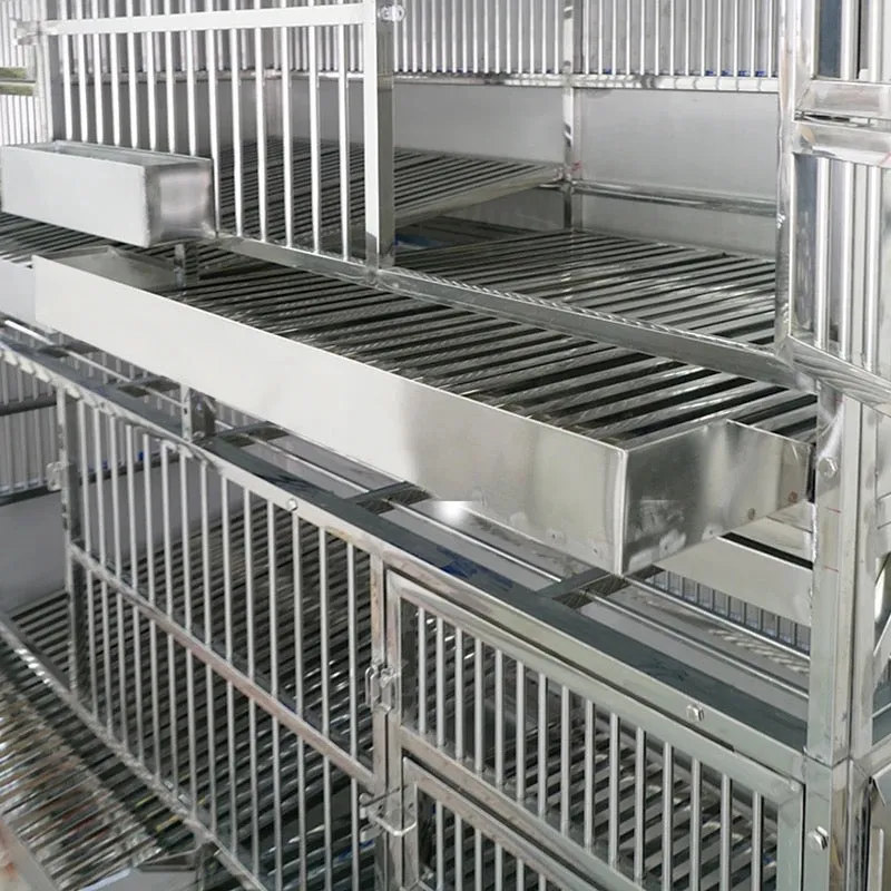 NEW! Top Class Stacked Multilevel Dog Rabbit Chicken Breeders Cages