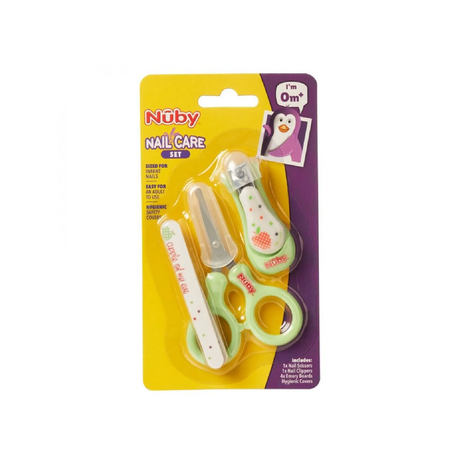 Nuby Baby Nail Care Kit Green