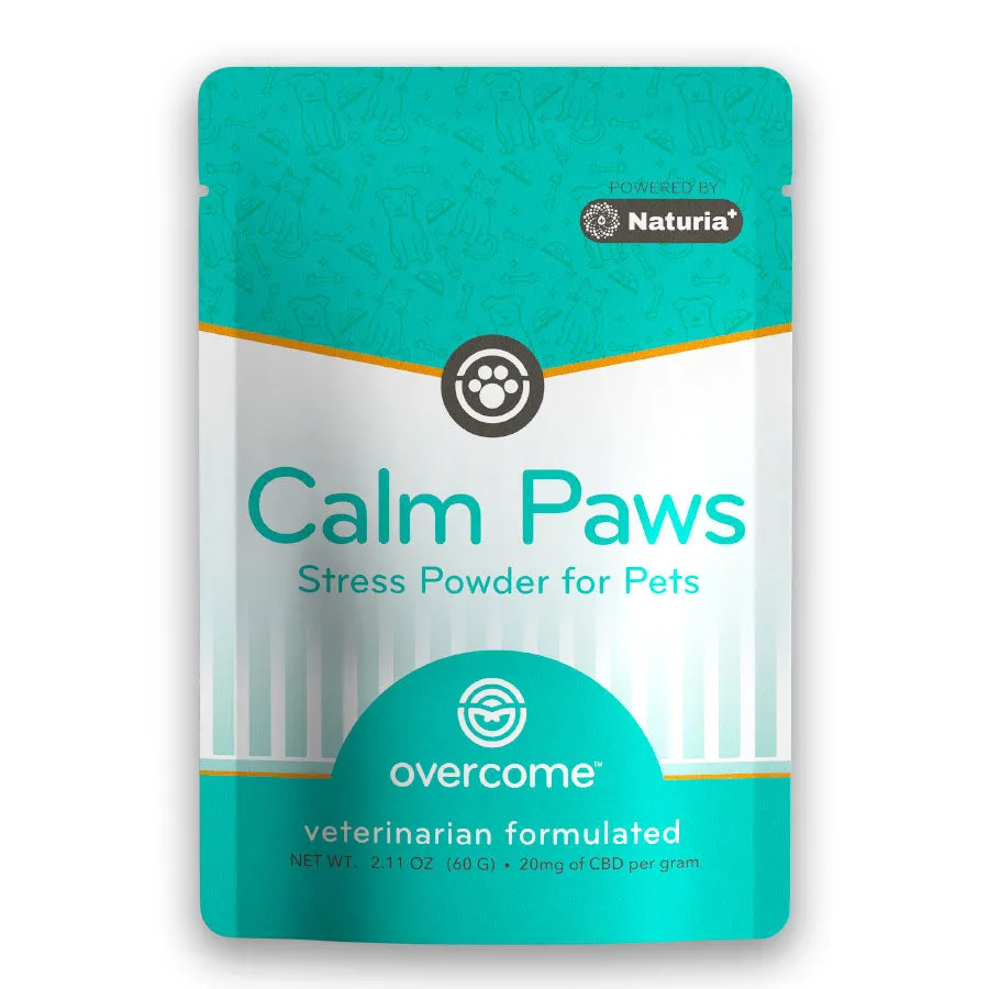 Overcome Calm Paws - Stress Powder for Pets