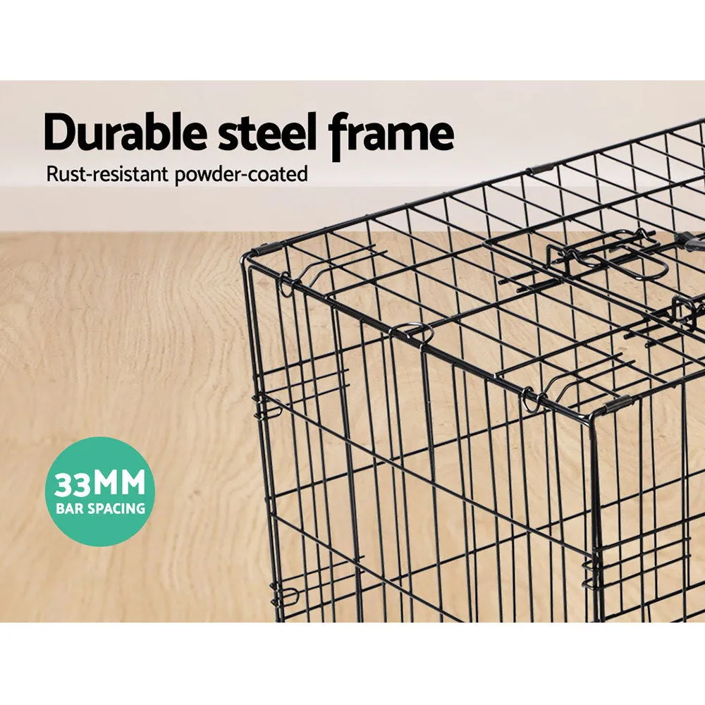 Pet Cage - 57 x 91 x 63cm -Black