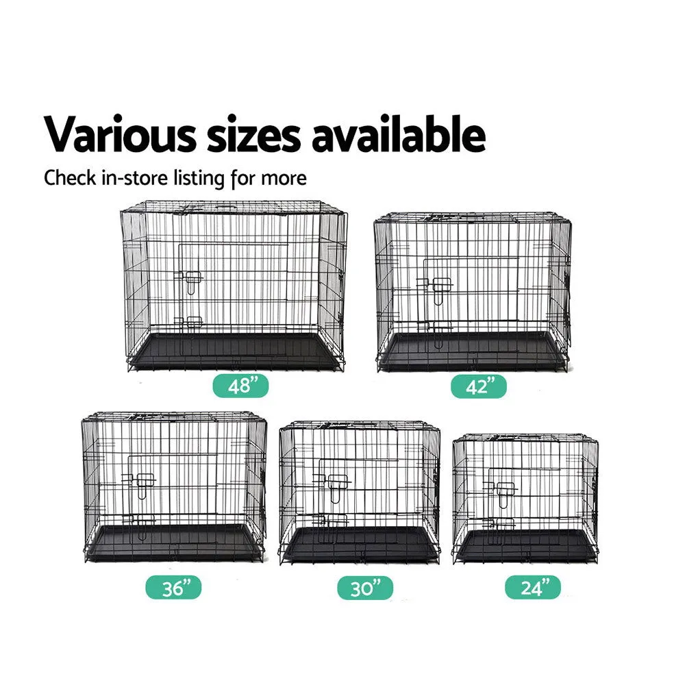 Pet Cage - 57 x 91 x 63cm -Black