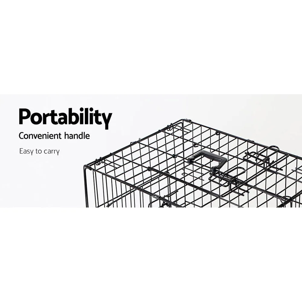 Pet Cage - 57 x 91 x 63cm -Black