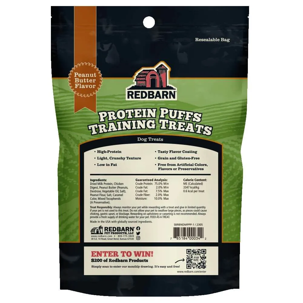 Protein Puffs Training Treats Peanut Butter Flavor