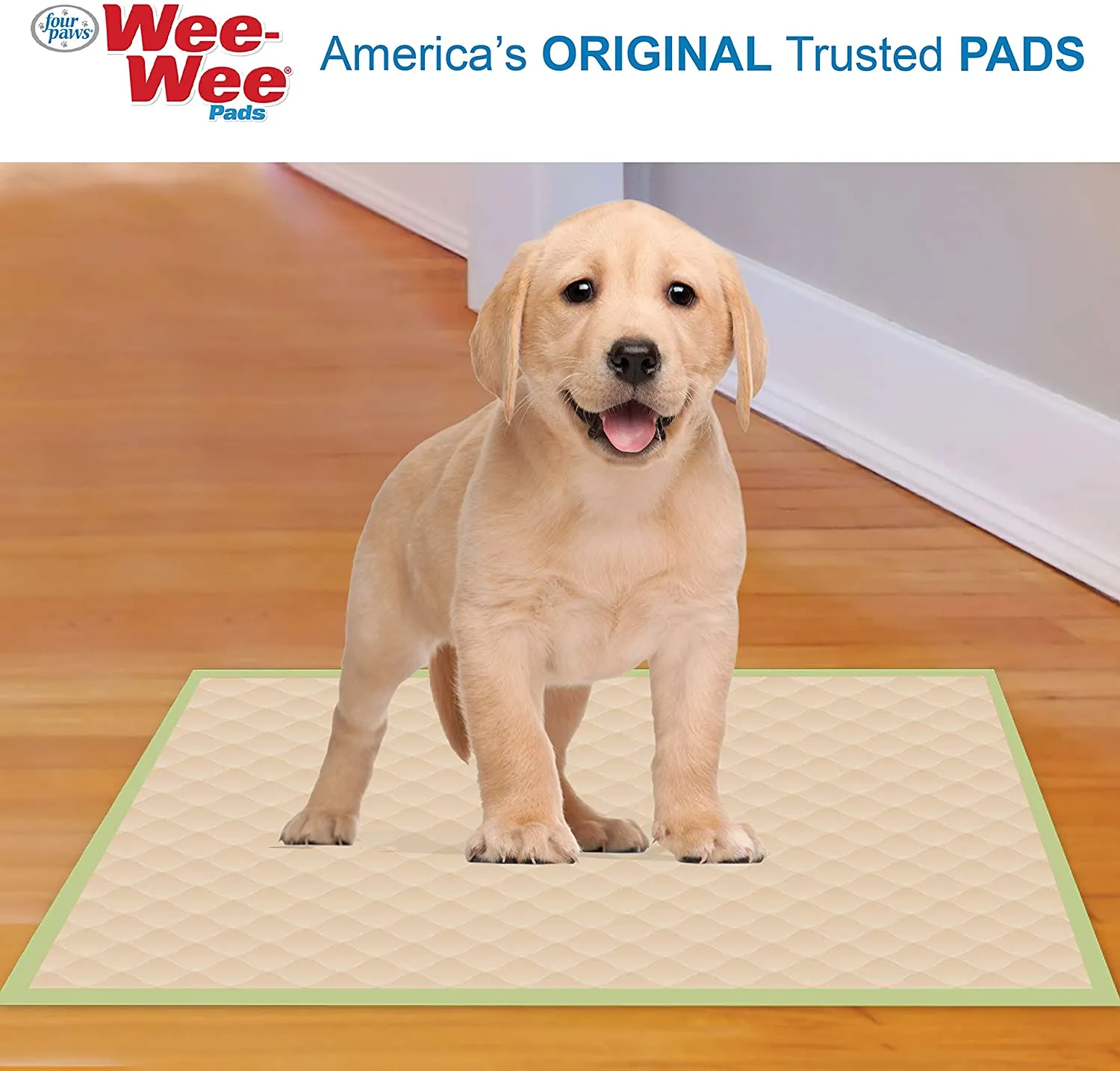 Puppy Pee Pads 22" x 23" Standard Size Eco-Friendly Pads 50-Count