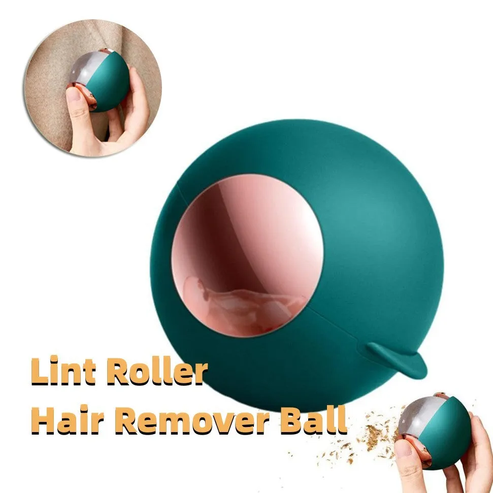 Reusable Gel Lint Roller For Pet Hair, Washable Sticky Roller Ball