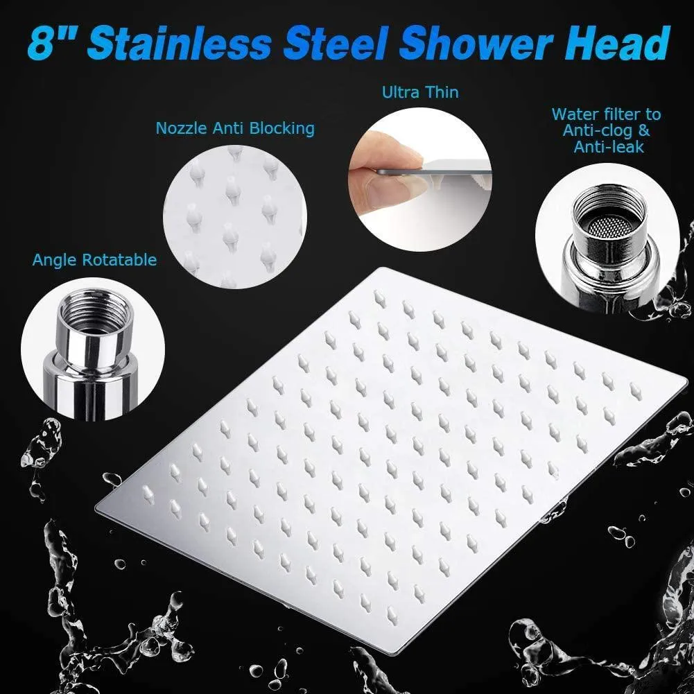 Taiker Stainless Steel Shower Head/Handheld Combination