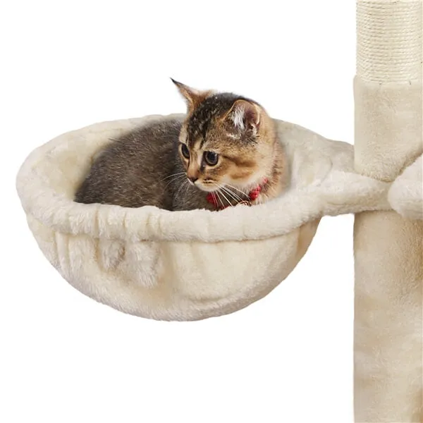 Yaheetech  34.5″ Height Cat Tree with Condo