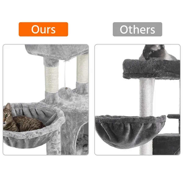 Yaheetech 42inch Cat Tree Cat Tower