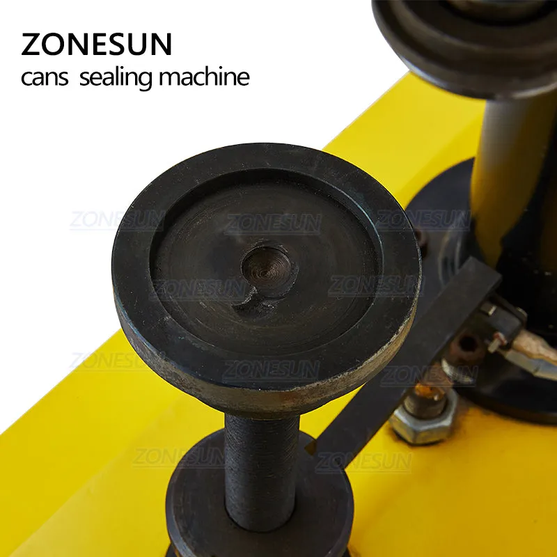 ZS-FK-168 Oil Aluminum Tin Cans Automatic Plastic Bottle Cap Induction Can Sealing Machine